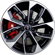 ALYAM093HH Audi S3 Wheel/Rim Black Machined #8Y0601025S