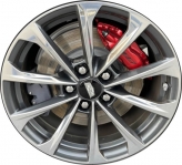 ALY14052U90HH Cadillac CT4-V Wheel/Rim Grey Polished #84319213