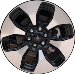 ALY10472U45 Ford F-150 Lightning Wheel/Rim Black Machined #NL3Z1007D