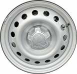 STLFP098 Ford Maverick Wheel/Rim Steel Silver #NZ6Z1015A