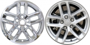 IMP-482X/8021PC Jeep Grand Cherokee Chrome Wheel Skins (Hubcaps/Wheelcovers) 18 Inch Set