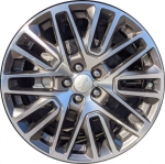 ALY9275U35 Jeep Compass Wheel/Rim Grey Machined #6VM052AUAA