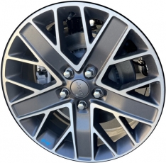 ALY9276 Jeep Wrangler Wheel/Rim Grey Machined #4755590AA