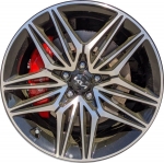 ALY70721 KIA Stinger Wheel/Rim Black Machined #52910J5700