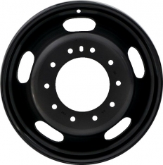 STLCL047U45 Dodge Ram 4500, 5500, Chassis Cab Wheel/Rim Steel Black#1CM11TRMAA