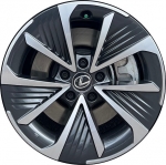 ALYLG092 Lexus RZ300e, RZ450e Wheel/Rim Charcoal Machined #4261146050