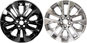 IMP-9977GB Toyota RAV4 Black Wheel Skins (Hubcaps/Wheelcovers) 19 Inch Set