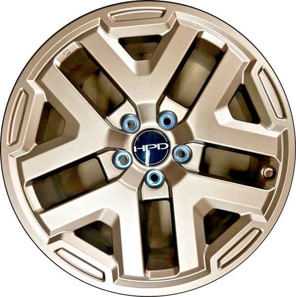 Honda CR-V 2023-2025 powder coat bronze 18x7.5 aluminum wheels or rims. Hollander part number ALY60311A, OEM part number 08W18-3A0-100.