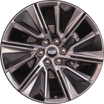 ALYGZ043 Cadillac Lyriq Wheel/Rim Black Polished #85606890