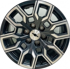 ALY14097U30 Chevrolet Colorado Wheel/Rim Charcoal Machined #84738118