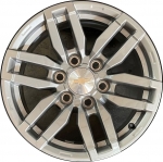 ALYGZ067 Chevrolet Colorado Wheel/Rim Silver Painted #84738115