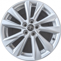 ALYTX017 Toyota Corolla Wheel/Rim Silver Painted #4261112F90