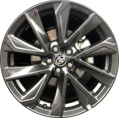 ALYTV095U31HH Toyota Corolla Wheel/Rim Charcoal Painted #4261112G10