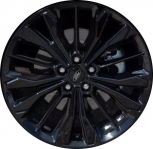 ALY10430U46 Ford Escape Wheel/Rim Black Painted #LV4C1007P2A