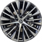 ALYLG089U30 Lexus RX350 RX350h RX450h RX500h Wheel/Rim Charcoal Machined #426110E830