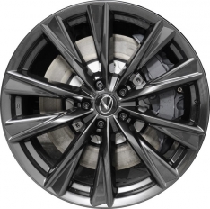 ALY95522U45 Lexus RX350, RX500h Wheel/Rim Gloss Black Painted