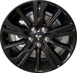 ALYMK093U46 Mitsubishi Eclipse Cross Wheel/Rim Black Painted #40300W890P