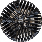 ALYNQ037 Nissan LEAF Wheel/Rim Black Machined #403006WK6D