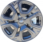 ALYSW071U45 Subaru Ascent Wheel/Rim Black Painted #28111XC09A