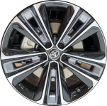 ALYTW098U45 Toyota bZ4X Wheel/Rim Black Machined #426110R530