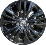 ALY69171U45 Toyota Venza Wheel/Rim Black Painted #4261148B40