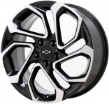 ALYGZ053 Chevrolet Trax Wheel/Rim Black Machined #60006714