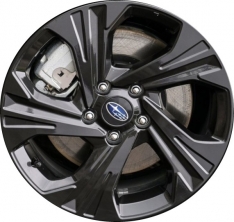 ALY95646CP Subaru Crosstrek Wheel/Rim Charcoal Painted