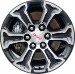 ALYGT074U35 GMC Canyon Wheel/Rim Charcoal Machined #23377013