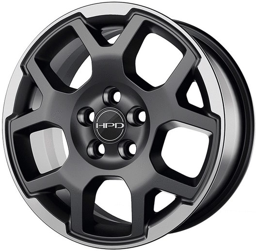 ALY180422U45HH Honda Pilot Wheel/Rim Black Machined #08W18T90100A