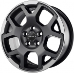 ALYHC036A45 Honda Pilot Wheel/Rim Black Machined #08W18T90100A