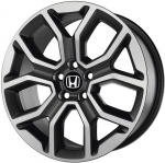 ALYHC035U45 Honda Pilot Wheel/Rim Black Machined #08W20T90100