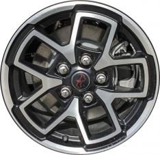 ALYJG083 Jeep Gladiator‎, Wrangler Wheel/Rim Black Machined #04755601AA