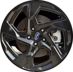 ALY180462CP Subaru Crosstrek Wheel/Rim Charcoal Painted