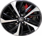 ALYTX022U45 Toyota Corolla Cross Hybrid Wheel/Rim Black Machined #426110A420