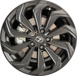 ALY74394MB Lexus UX200, UX250h, UX300h Wheel/Rim Matte Black Painted #PW45776001YB