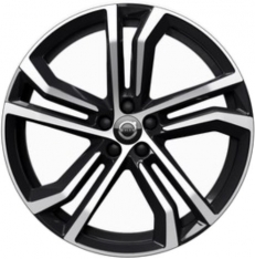 ALY70498 Volvo S90, V90 Wheel/Rim Black Machined #32243397