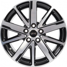 ALYCB019 Mini Cooper Wheel/Rim Black Machined #36106889638