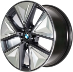 ALYBG010 BMW i4 Wheel/Rim Grey Painted #36106896778