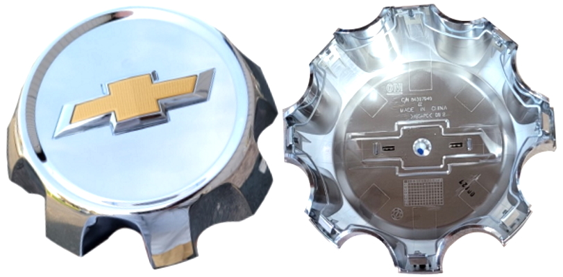 C5961U01 Chevrolet Silverado 2500, 3500 SRW Chrome OEM Center Cap #84896111