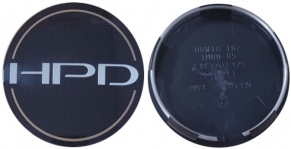 C63635 Honda CR-V, HR-V, Passport, Pilot, Ridgeline OEM Black HPD Center Cap #08W18T6Z1M003
