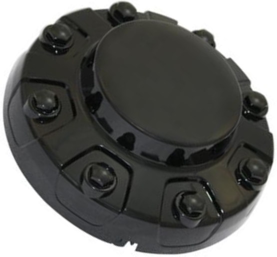IWCC9010BLKR Dodge Ram 3500 DRW Replica Black Rear Center Cap #6UV29DX8AA
