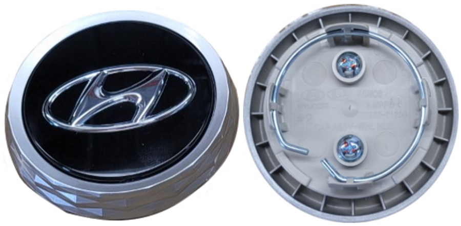 Eagle 18" Center Wheel Cap V Emblem 4p for 2015 2016 Hyundai LF Sonata 