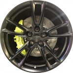 ALY5875U45 Chevrolet Camaro Wheel/Rim Satin Black Painted #84164468