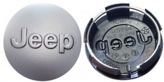 C95198 Jeep Grand Cherokee, L OEM Silver Center Cap #1LB77SSHAC