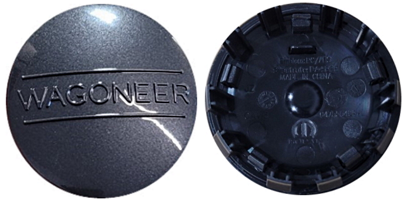 C9297 Jeep Grand Wagoneer OEM Charcoal Center Cap #04755551AA