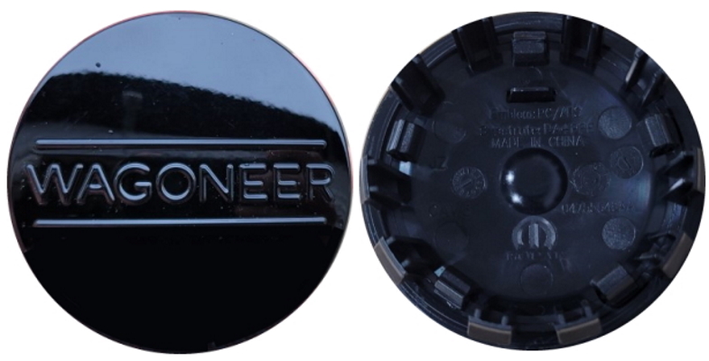 C9296 Jeep Grand Wagoneer OEM Black Center Cap #04755616AA