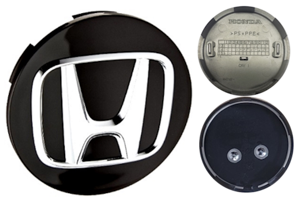 C64060 Honda Accord, Civic, CR-V, Pilot, Prologue OEM Black Center Cap #44732TR3A01