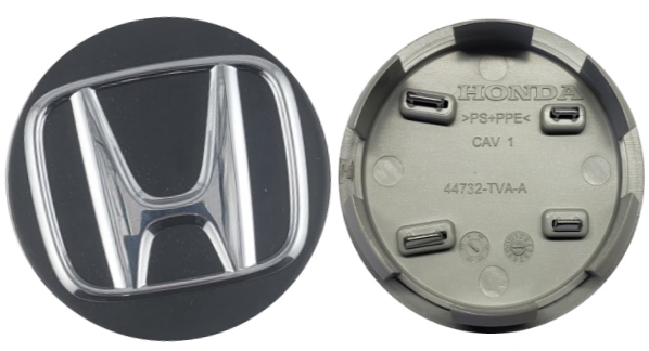 C64127U02 Honda Accord OEM Matte Black Center Cap #44732T38A01