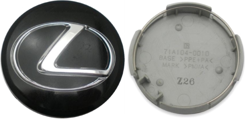 C74260 Lexus IS500, NX250, NX350, NX450h  OEM Black Center Cap #4260350381