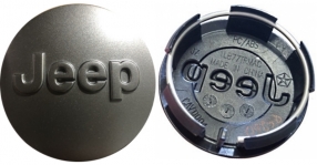 C9168 Jeep Cherokee, Grand Cherokee OEM Matte Charcoal Center Cap #1LB77LD2AC